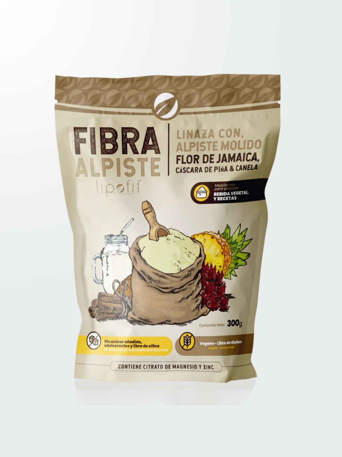 Lipofit® Canary Seed Fiber – Plant-Based Powder Blend