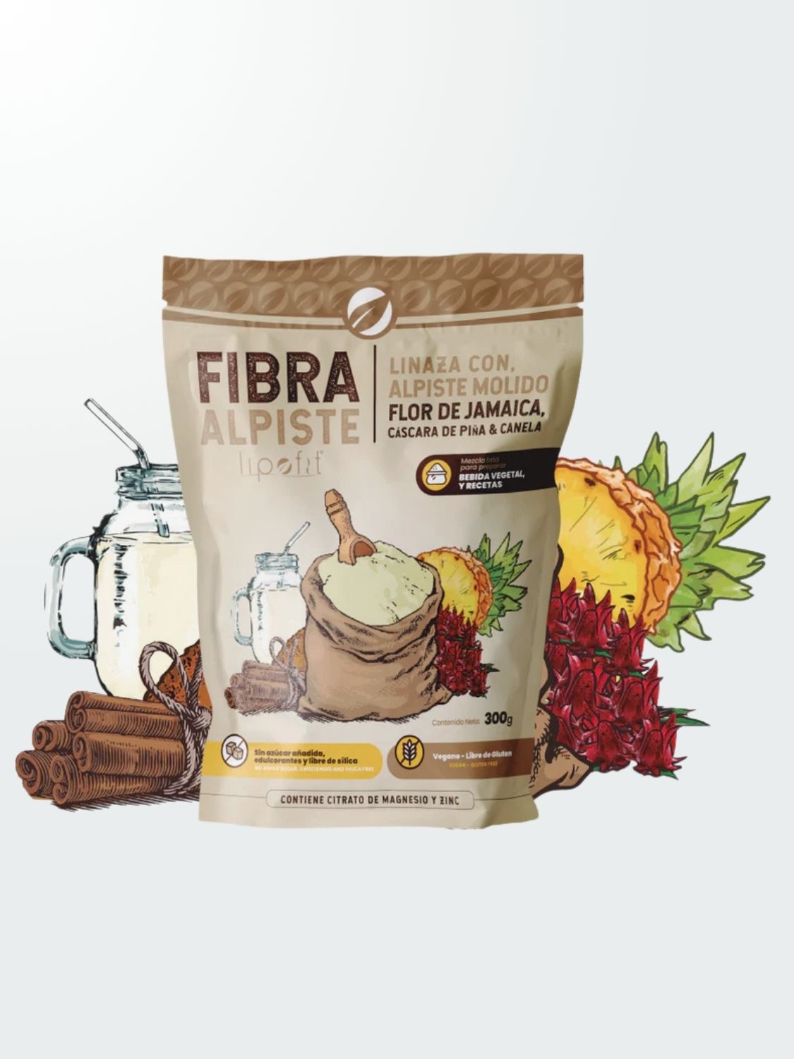 Lipofit® Canary Seed Fiber – Plant-Based Powder Blend